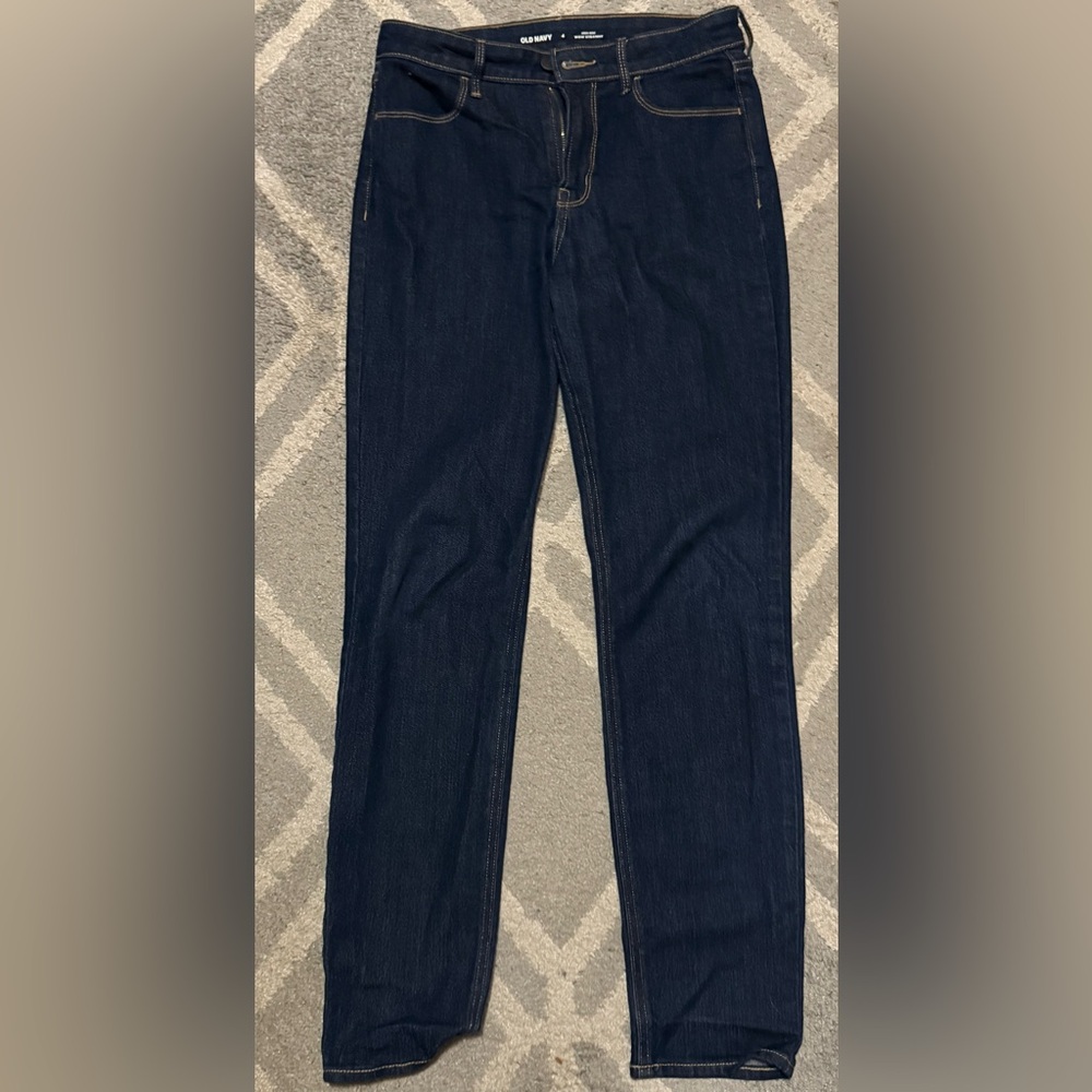 Old Navy Women Dark Blue Slim Jeans